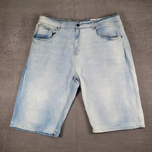 Evolution In Design Slim Fit Jean Shorts Hip‎ Hop Big & Tall Denim 48W